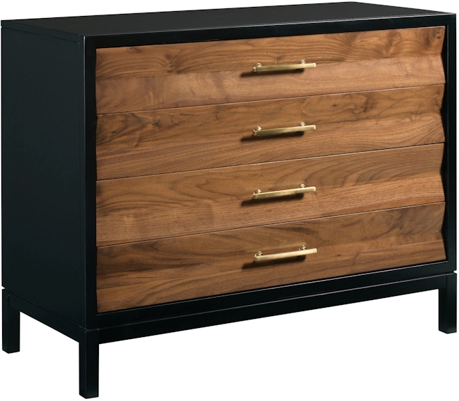 Kincaid Furniture Monogram Walnut Backbay Accent Chest - Black 315-933B