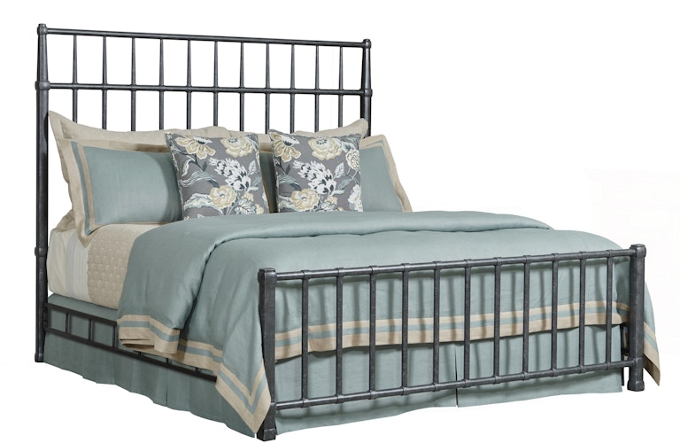 Kincaid Furniture Acquisitions Sylvan King Metal Bed Complete 111-303P