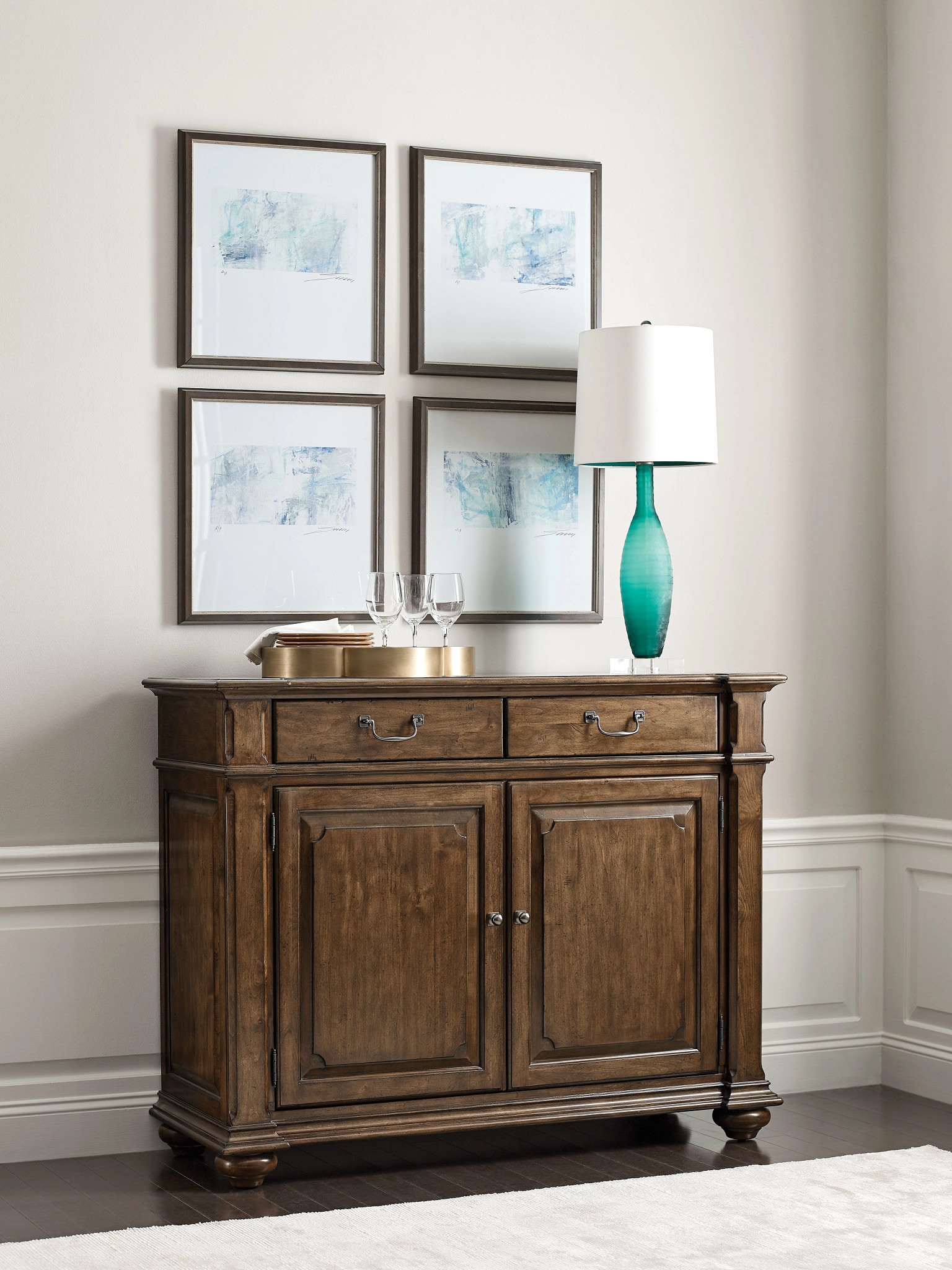 Kincaid Furniture Casual Dining Monte Buffet 161830 Art Sample