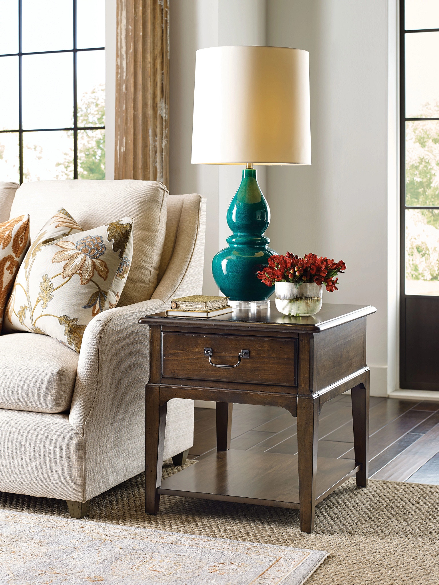 Kincaid Furniture Living Room Washburn End Table 161915 Carol House