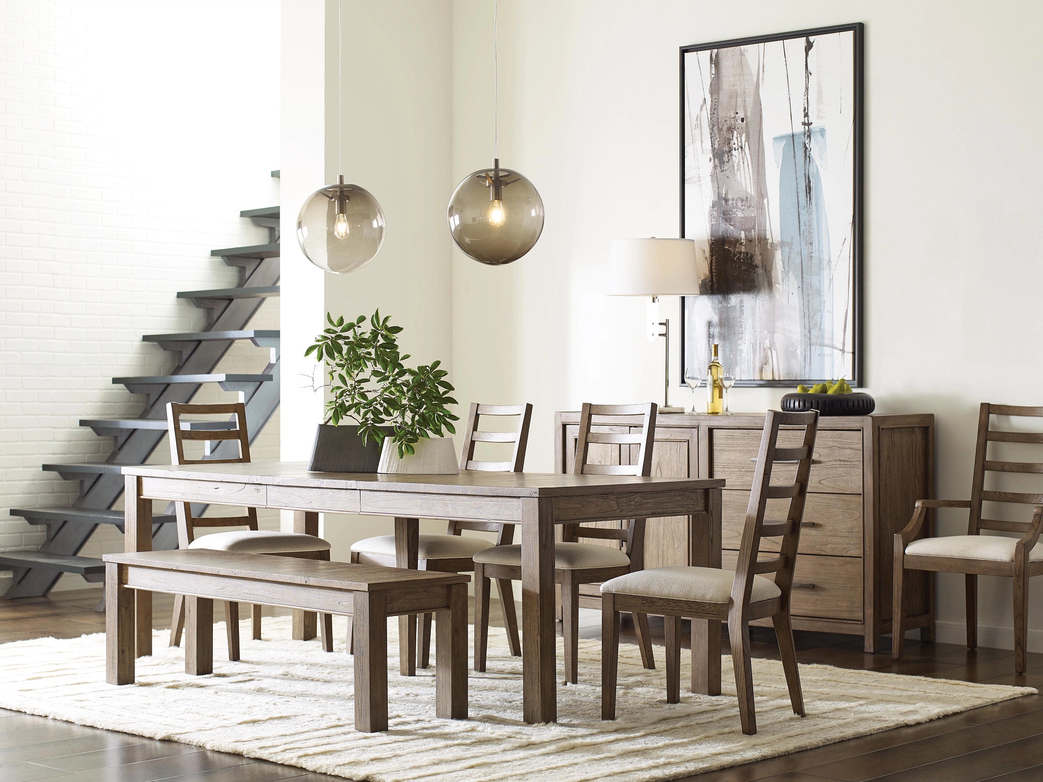 KINCAID FURNITURE Gathering House 3 Drawer Bedside Chest, image size:1024x768