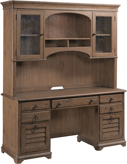 Kincaid Furniture Weatherford - Heather Ellesmere Credenza/Hutch - Complete 76-942P