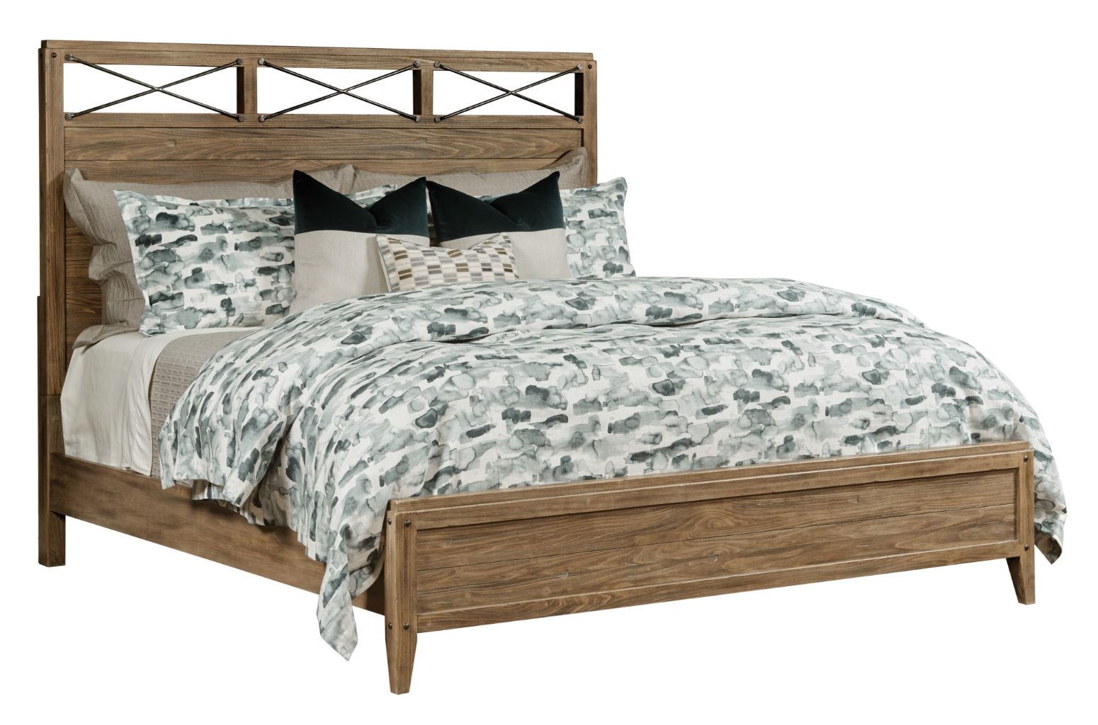 Broshtan queen store panel bed