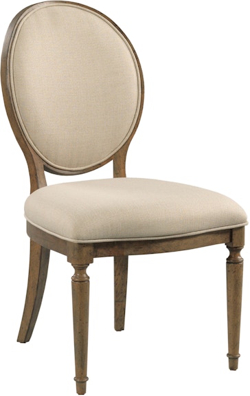 Kincaid Furniture Cecil Oval Back Uph Side Chair 024-636 024-636