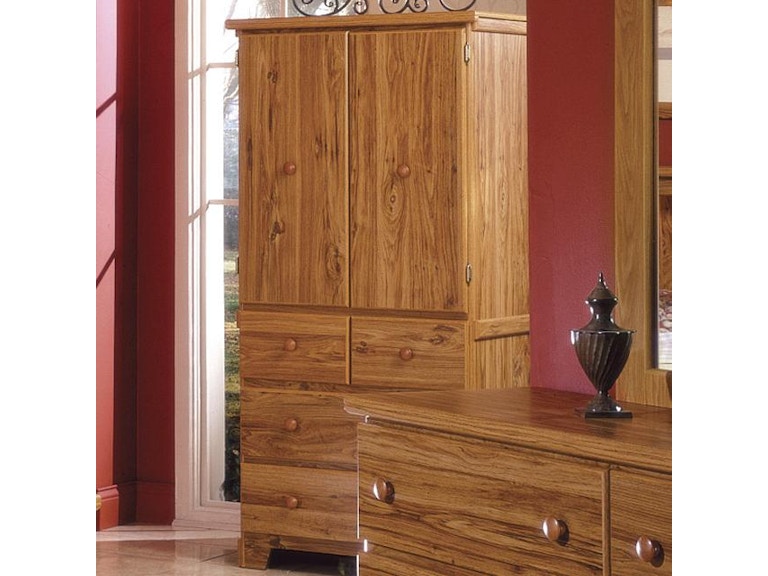Lang Furniture Youth Armoire Hang Rod W 2 Adjule Shelves Sha H Lang Furniture Armoire Hang Rod W 2 Adjule Shelves Sha H 432