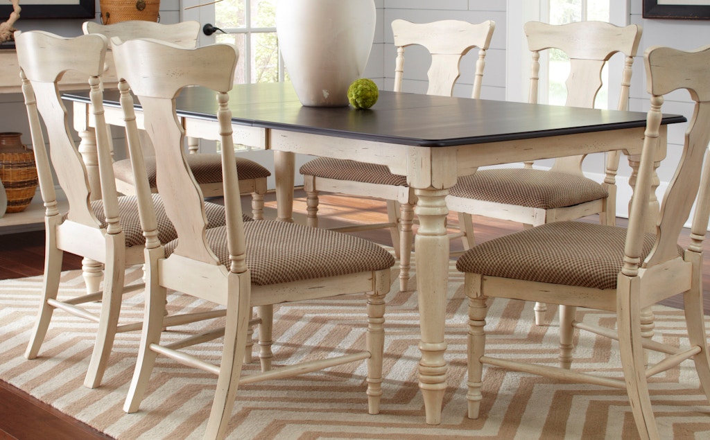 Largo International Dining Room Rectangular Table With Leaf Largo International Rectangular Dining Table With Leaf D650 31