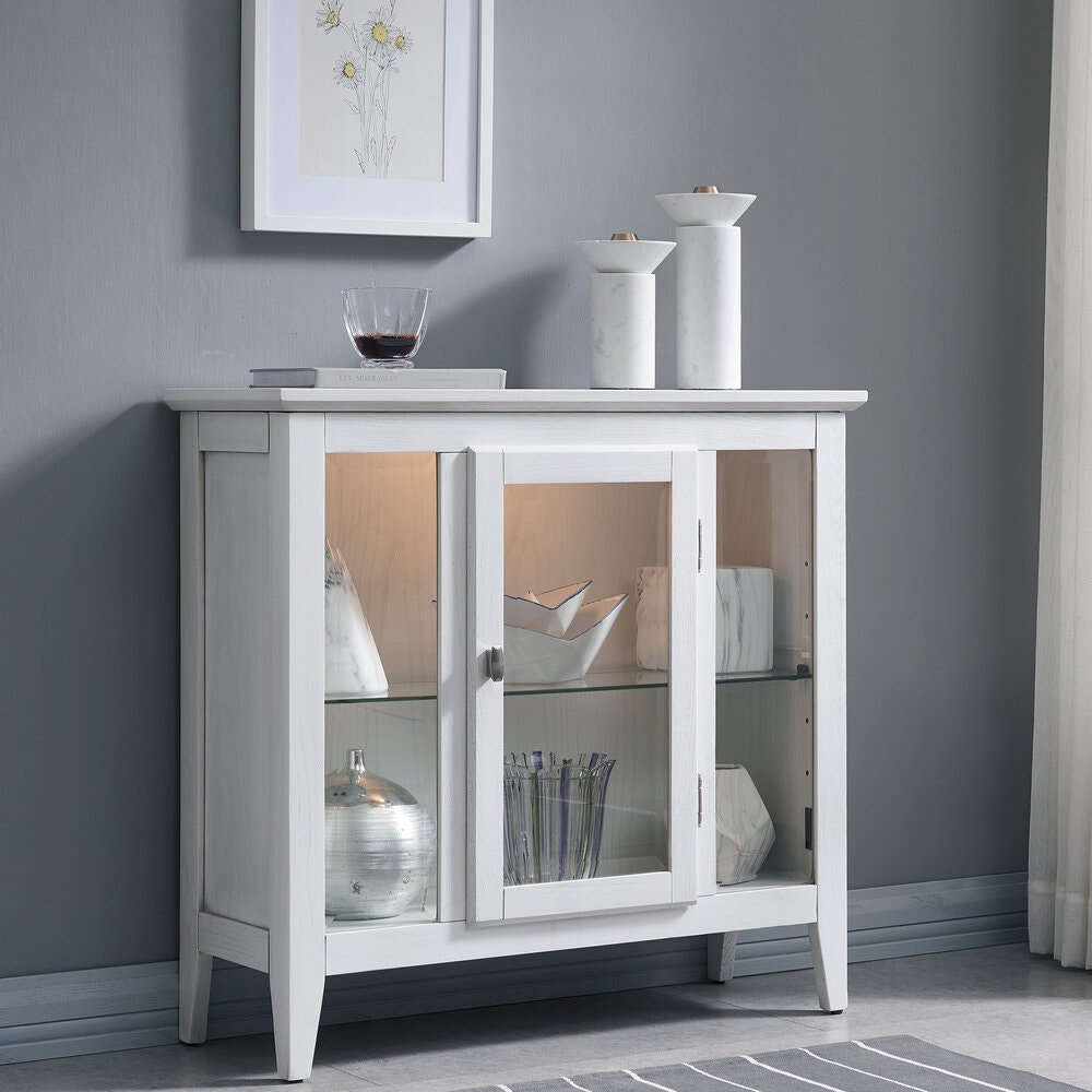 Entryway deals display cabinet