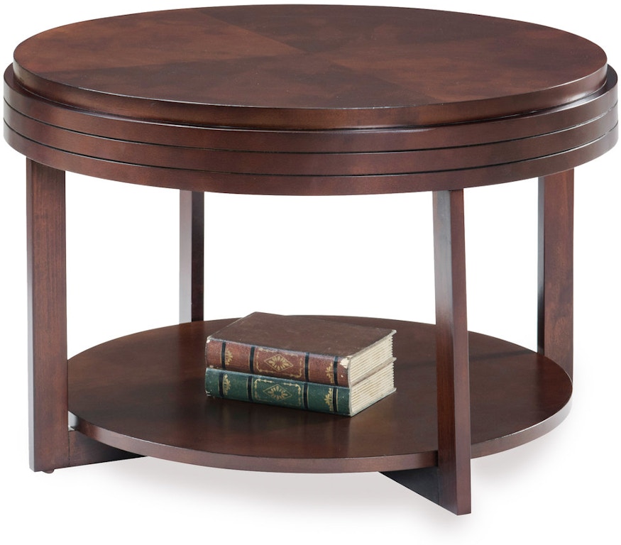 Leick Furniture Living Room Round Condo Apartment Coffee Table
