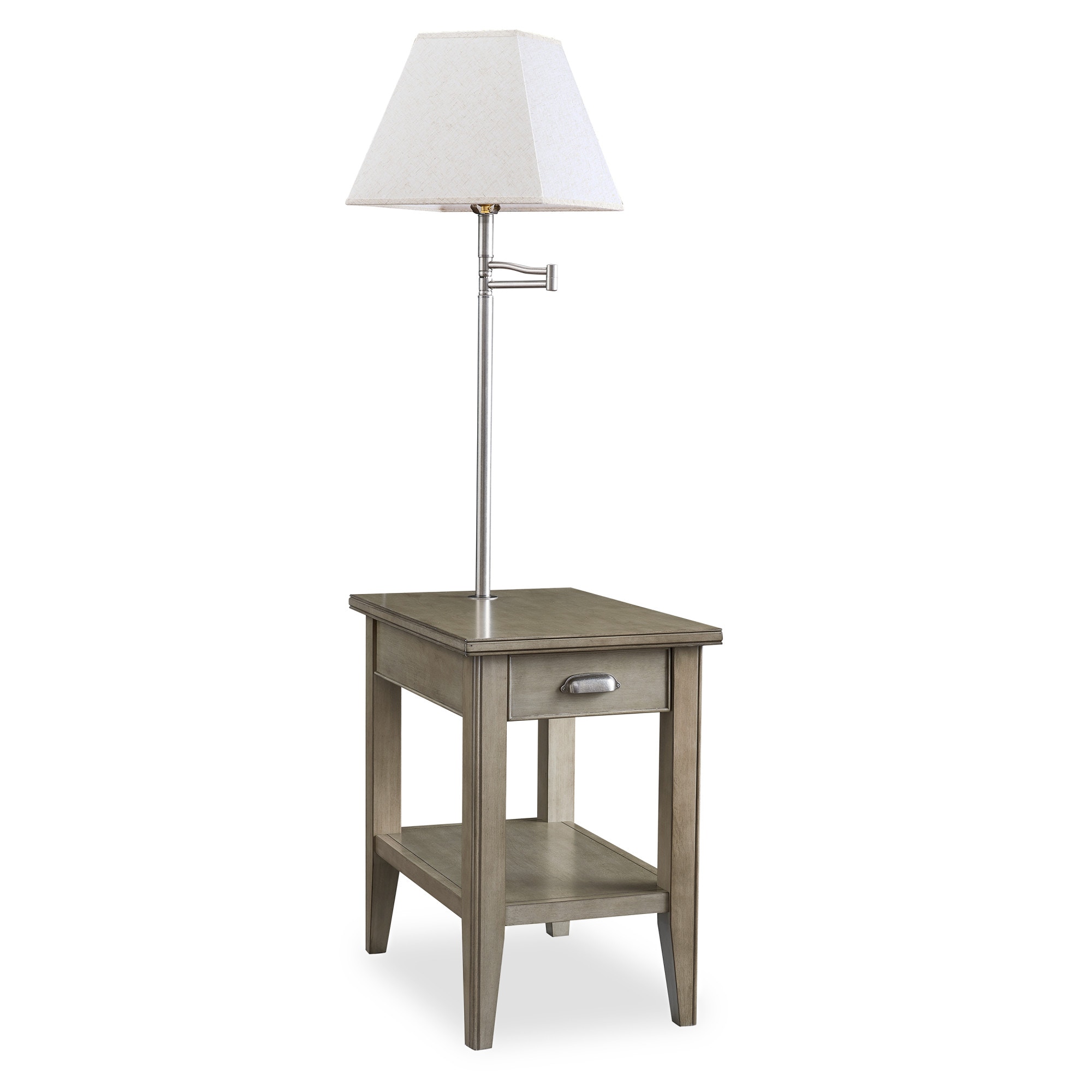 leick chairside lamp table