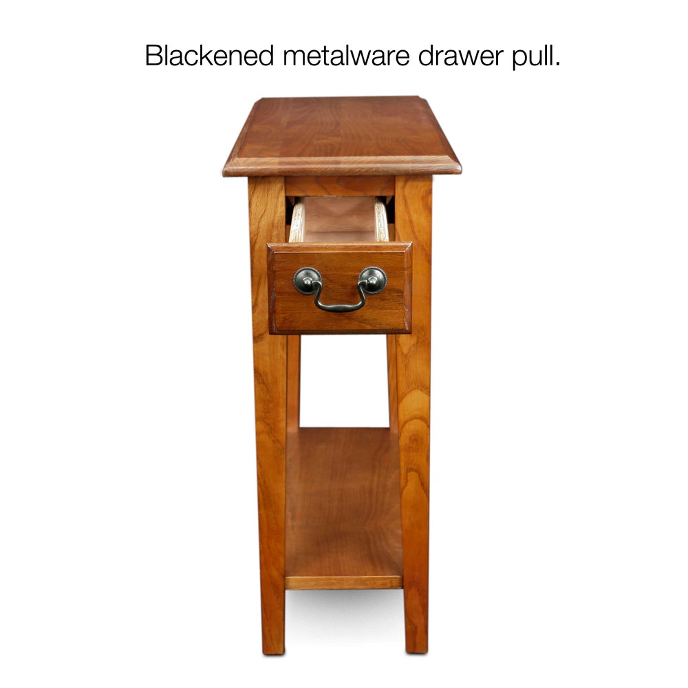 Leick Home Living Room Medium Shaker Chairside 9017 Med Schmitt Furniture Company New Albany In