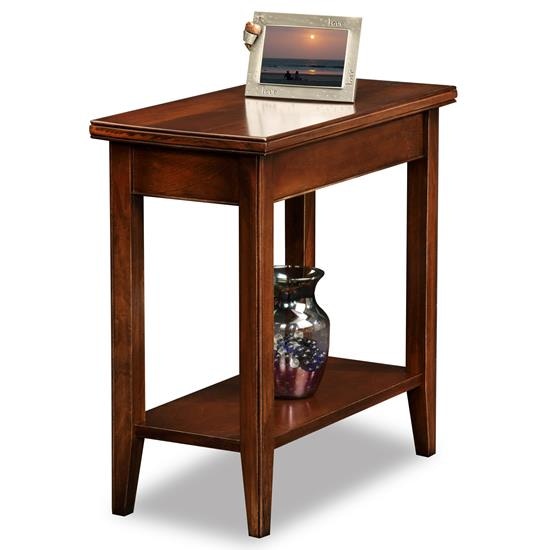 leick laurent narrow chairside end table