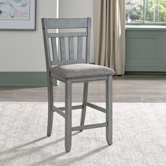 Liberty Furniture Splat Back Counter Chair (RTA) (Qty of 2) 131-B650124 131-B650124
