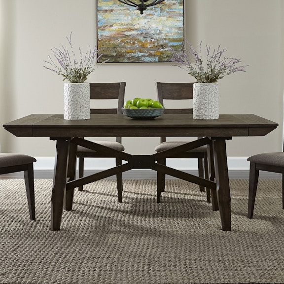 Liberty Furniture Trestle Table Top 152-T3696 at Woodstock Furniture & Mattress Outlet