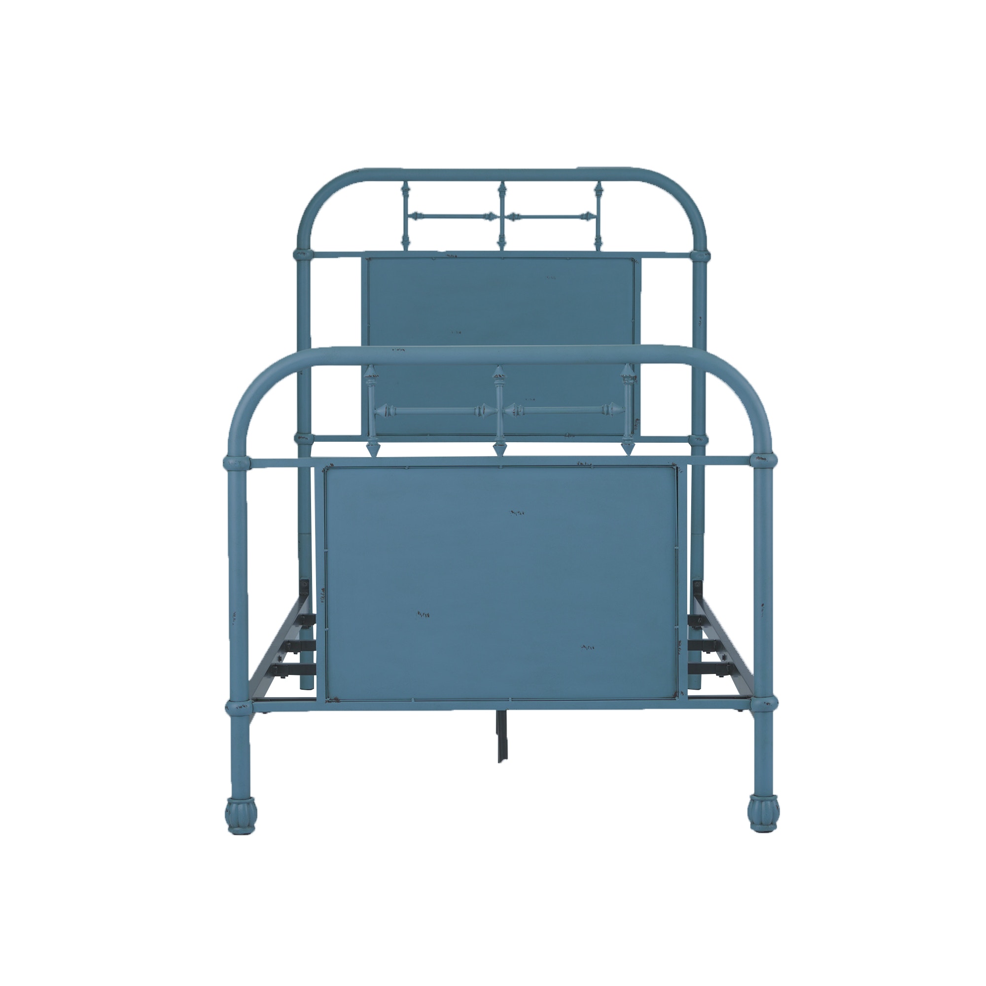 Liberty Furniture Bedroom Twin Metal Bed Black 179BR11HFRB