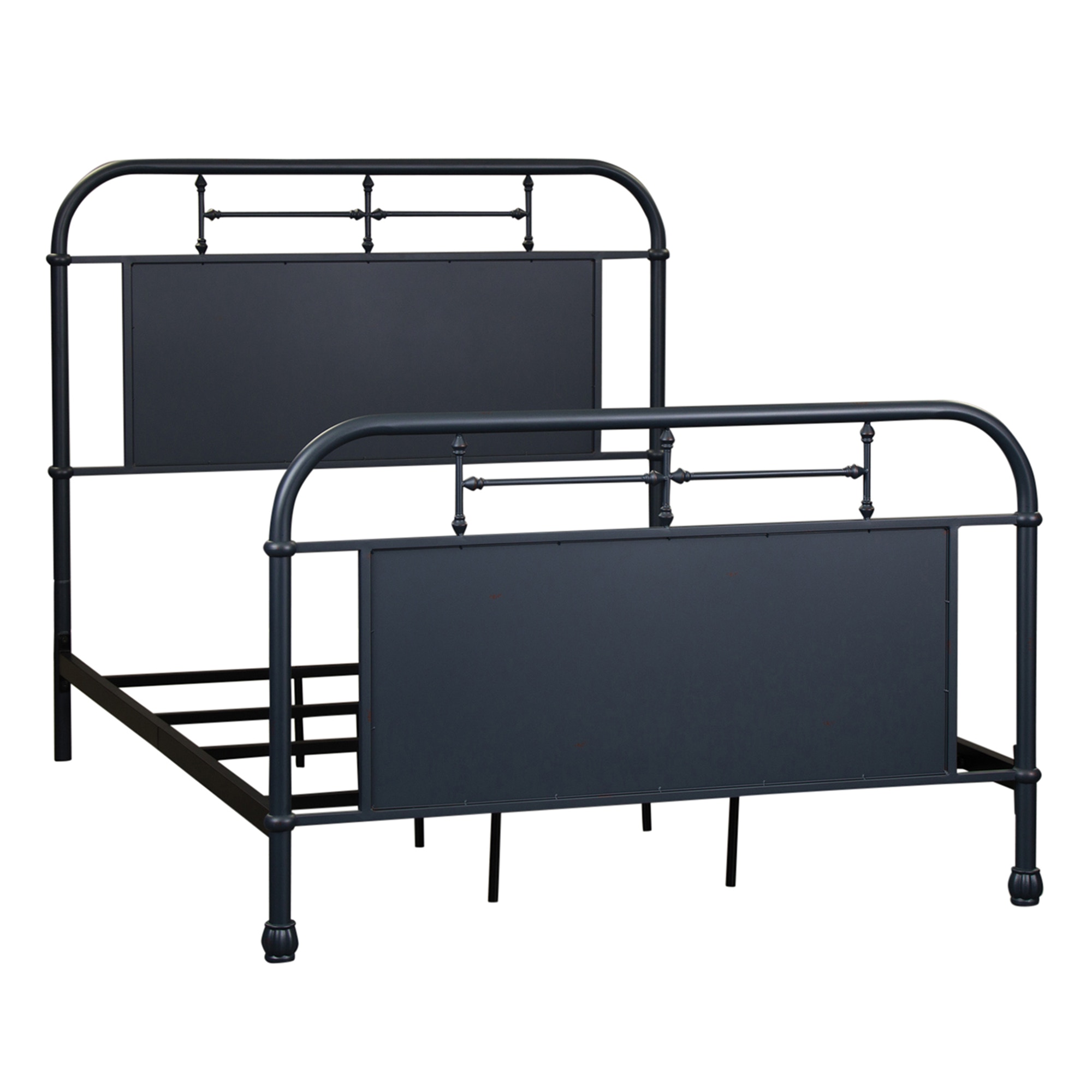 Liberty Furniture Youth Full Metal Bed - Navy 179-BR17HFR-N - Davis ...