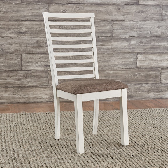 Liberty Furniture Uph Ladder Back Side Chair (RTA) (Qty of 2) 182-C2001S at Woodstock Furniture & Mattress Outlet