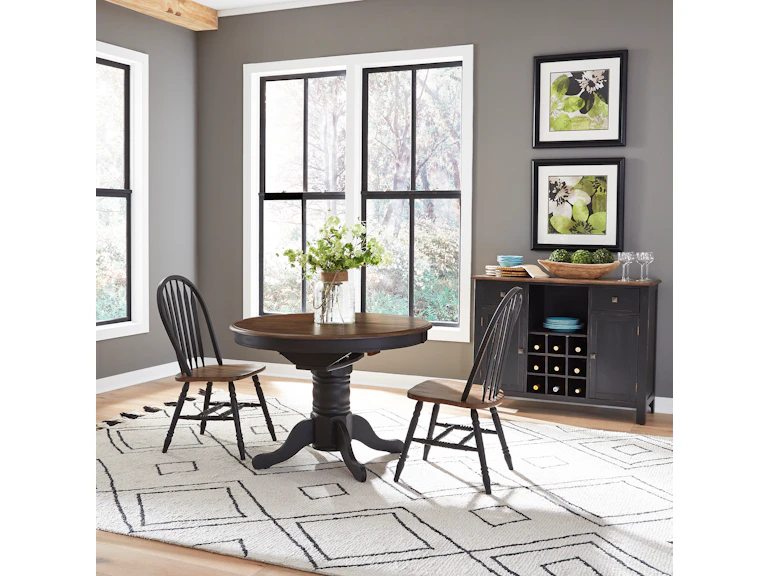 Liberty Furniture Casual Dining 3 Piece Pedestal Table Set 186B-CD-3PDS ...