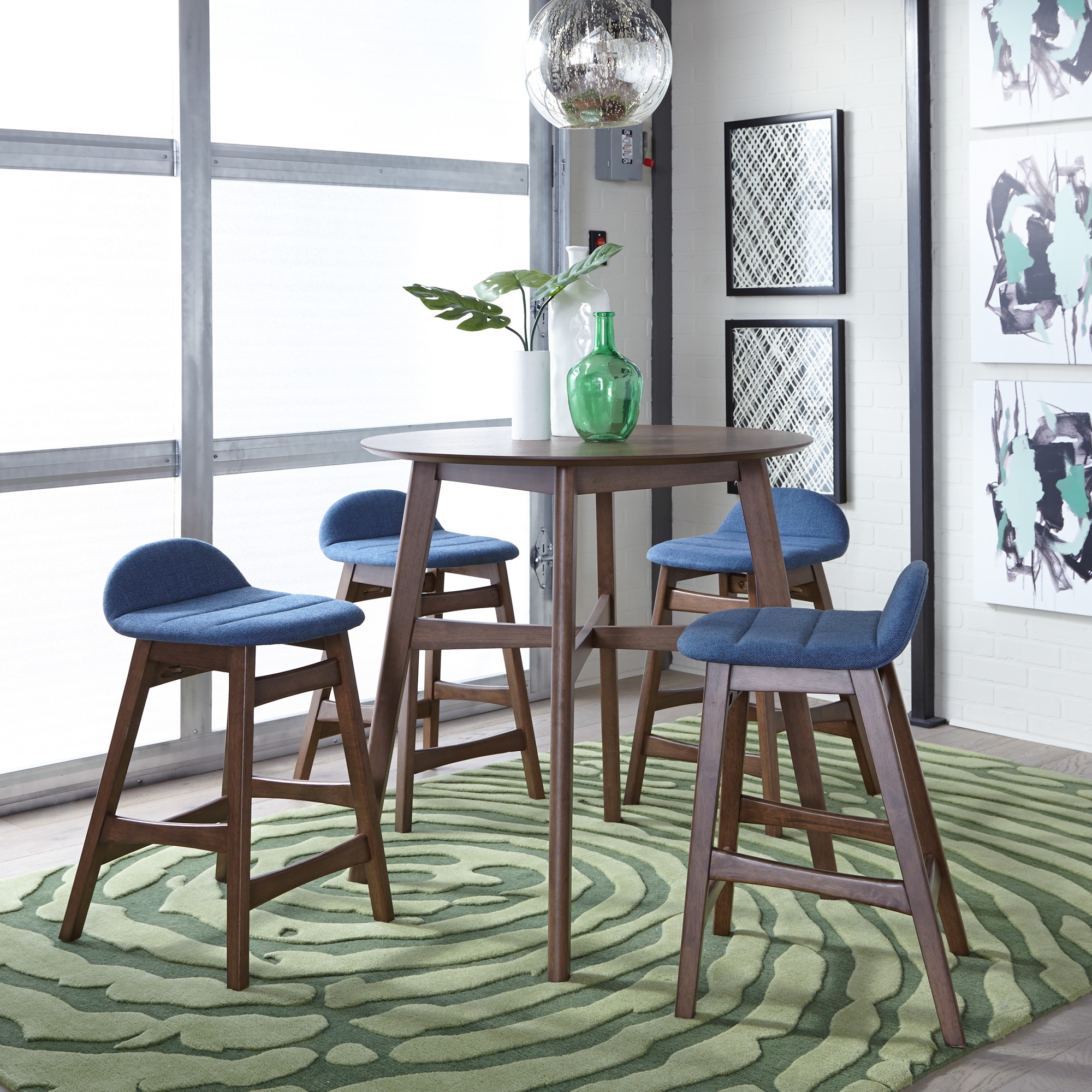 Liberty Furniture Dining Room 5 Piece Gathering Table Set 198 Cd