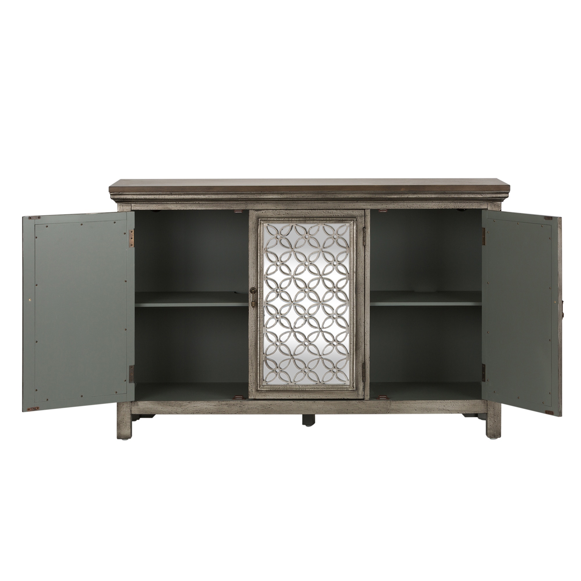 Liberty Furniture Living Room 3 Door Accent Cabinet 2012