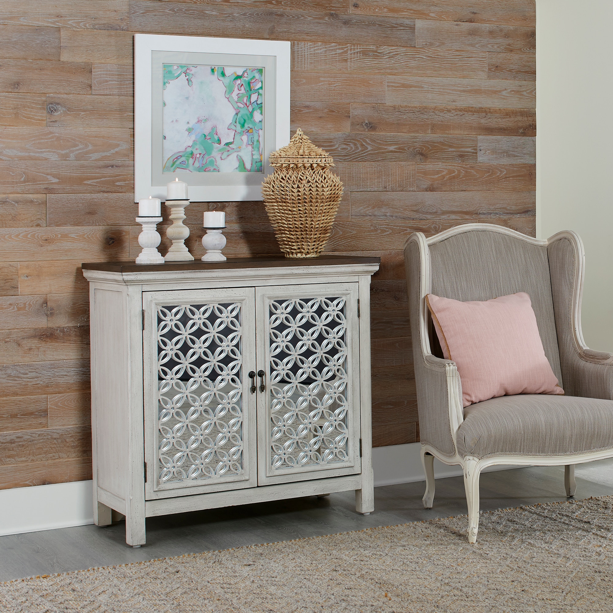 Seaside store accent cabinet