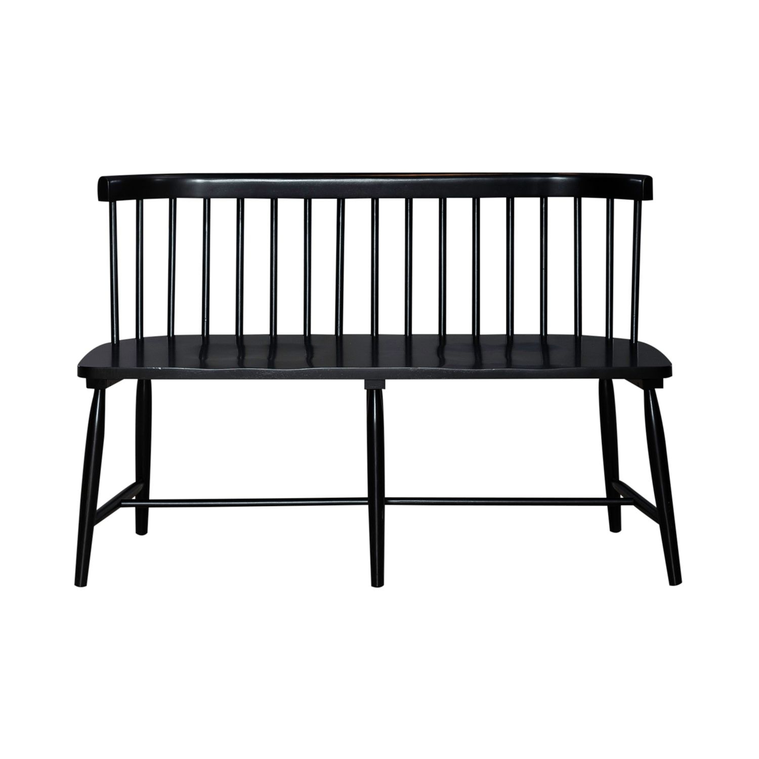 Liberty Furniture Casual Dining Spindle Back Dining Bench - Black