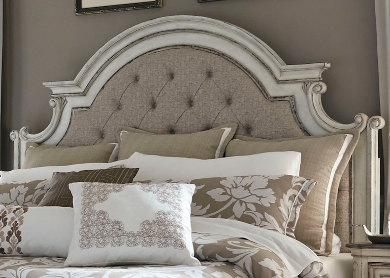 Liberty Furniture Magnolia Manor Queen Upholstered Panel Headboard 244-BR13HU at Woodstock Furniture & Mattress Outlet