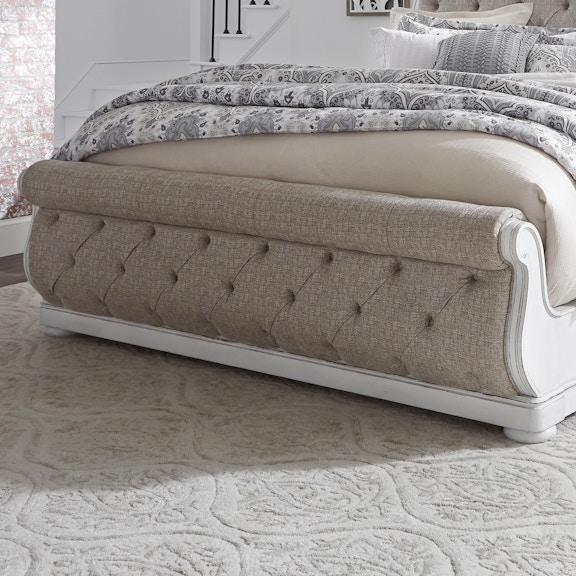 Liberty Furniture Queen Uph Sleigh Footboard 244-BR21FU at Woodstock Furniture & Mattress Outlet