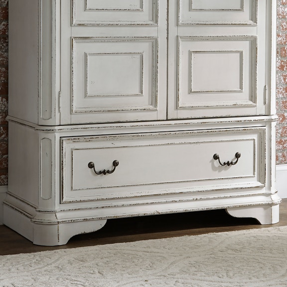 Liberty Furniture Magnolia Manor Armoire Base 244-BR46B at Woodstock Furniture & Mattress Outlet