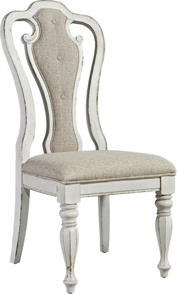 Liberty Furniture Magnolia Manor Splat Back Upholstered Side Chair 244-C2501S LI244-C2501S
