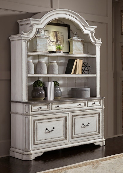 Liberty Furniture Magnolia Manor Credenza (ONLY/No Hutch) 244-HO121 at Woodstock Furniture & Mattress Outlet