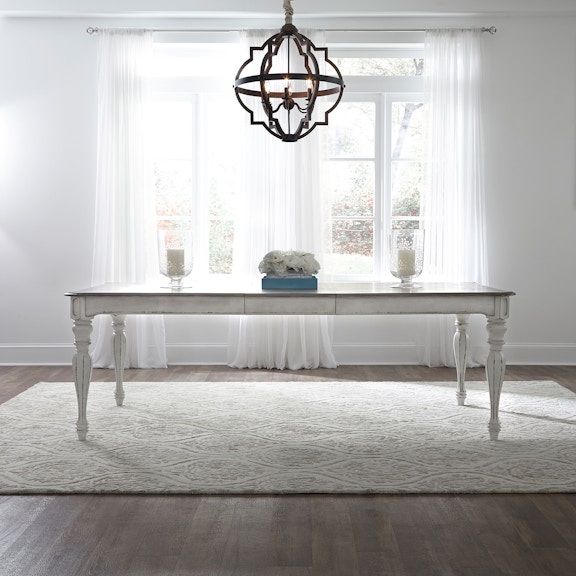Liberty Furniture Magnolia Manor 90” Rectangular Leg Dining Table 244-T4490 LI244-T4490