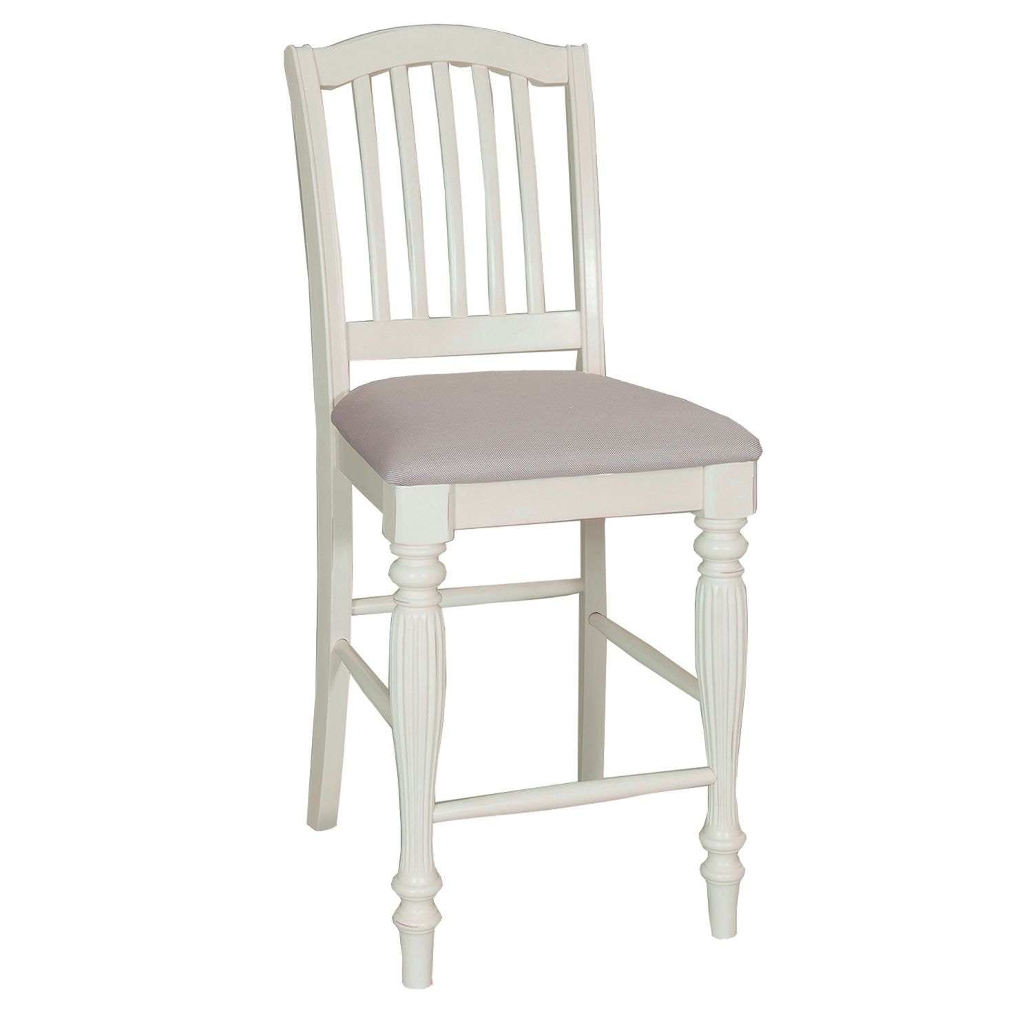 Liberty Furniture Cumberland Creek Pedestal Dining Table Set - Farmhouse Style With Leaf, White/Nutmeg Finish