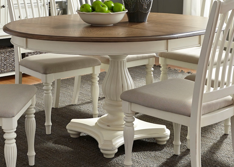 Liberty Furniture Pedestal Table Top 334-T4860 at Woodstock Furniture & Mattress Outlet