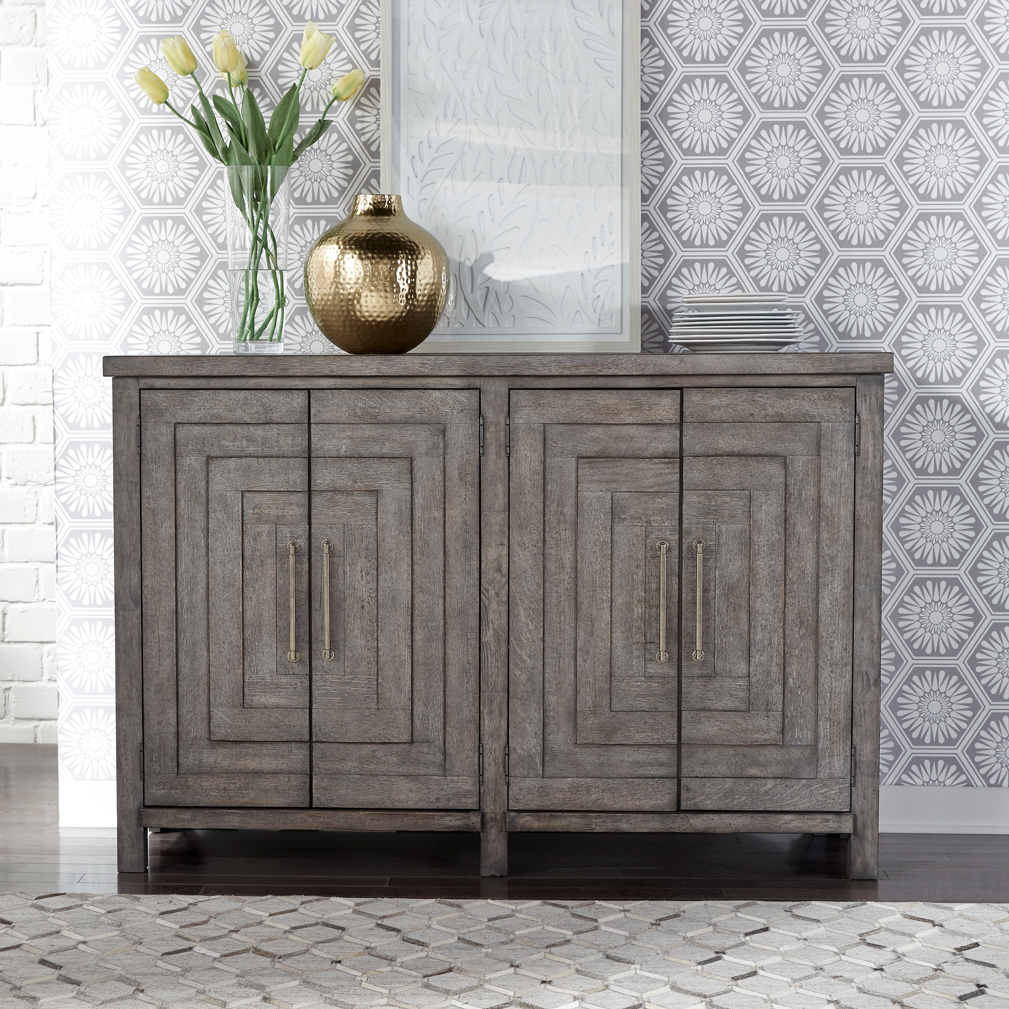 Liberty Furniture Dining Room Buffet 406CB6443 Furniture Market