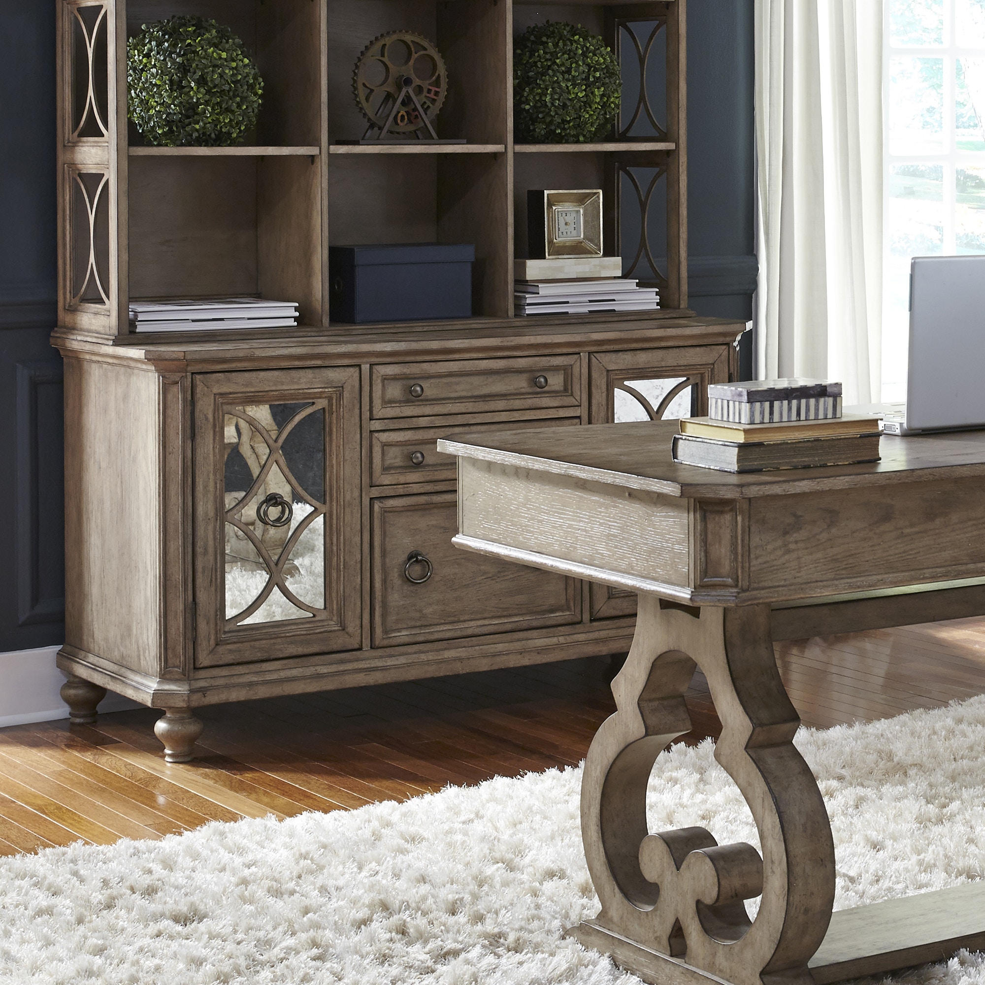 Liberty Furniture Home Office Credenza 412HO120 Lindsey's Furniture