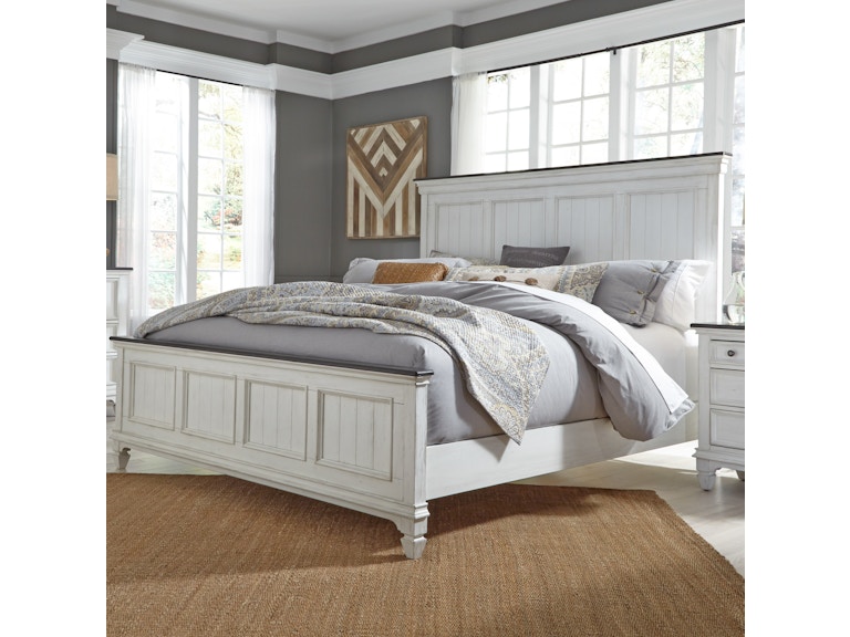 Liberty Furniture Bedroom King Panel Bed 417BRKPB Schmitt Furniture Company New Albany, IN