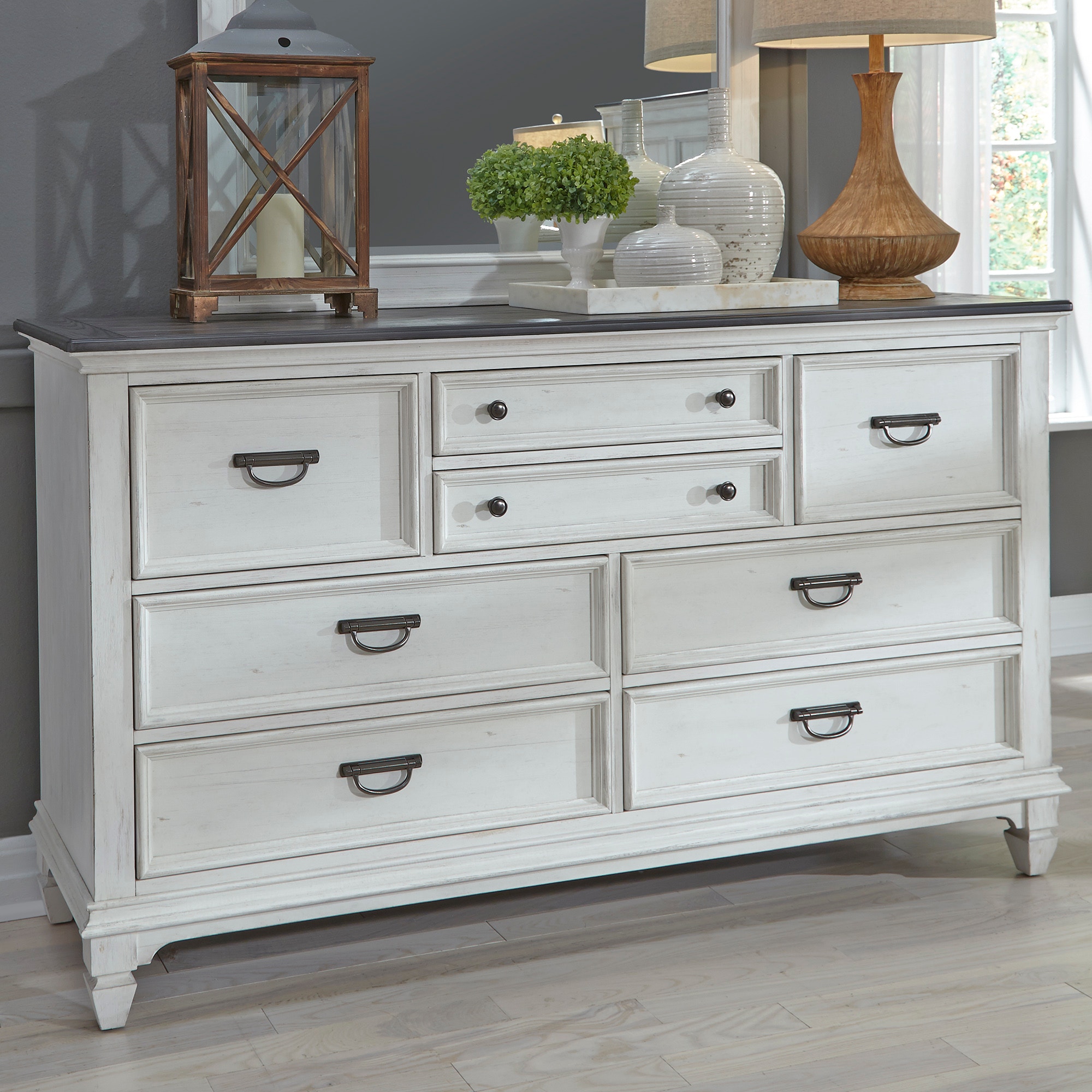 Liberty Furniture Bedroom 8 Drawer Dresser 417-BR31 - Wenz Home