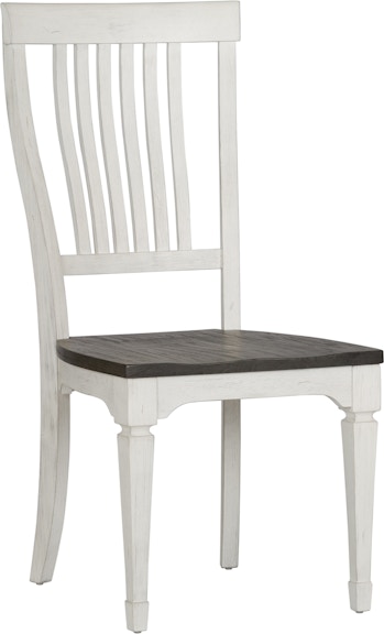 Liberty Furniture Allyson Park Slat Back Side Chair 417-C1500S at Woodstock Furniture & Mattress Outlet