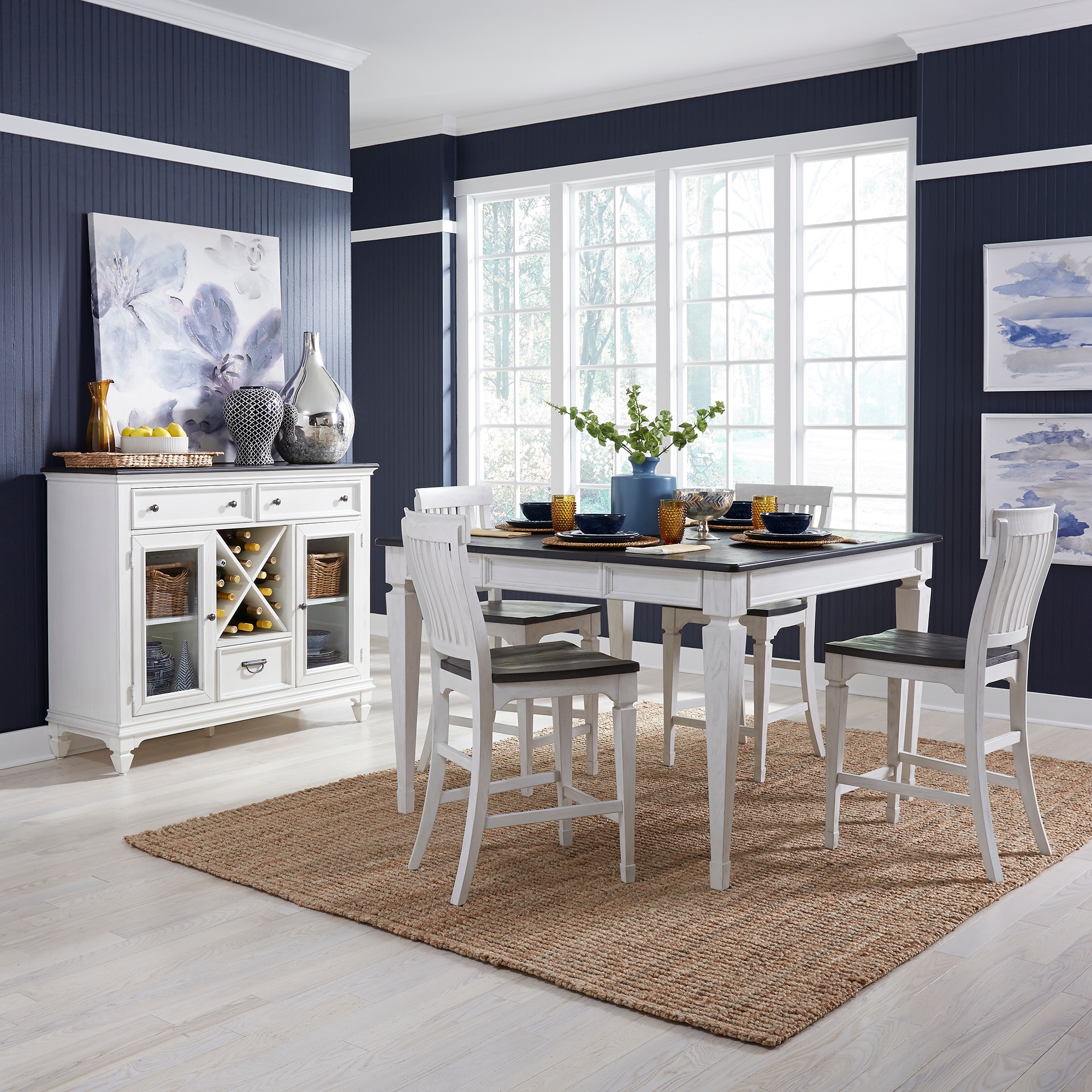 Liberty furniture 5 piece dining set sale