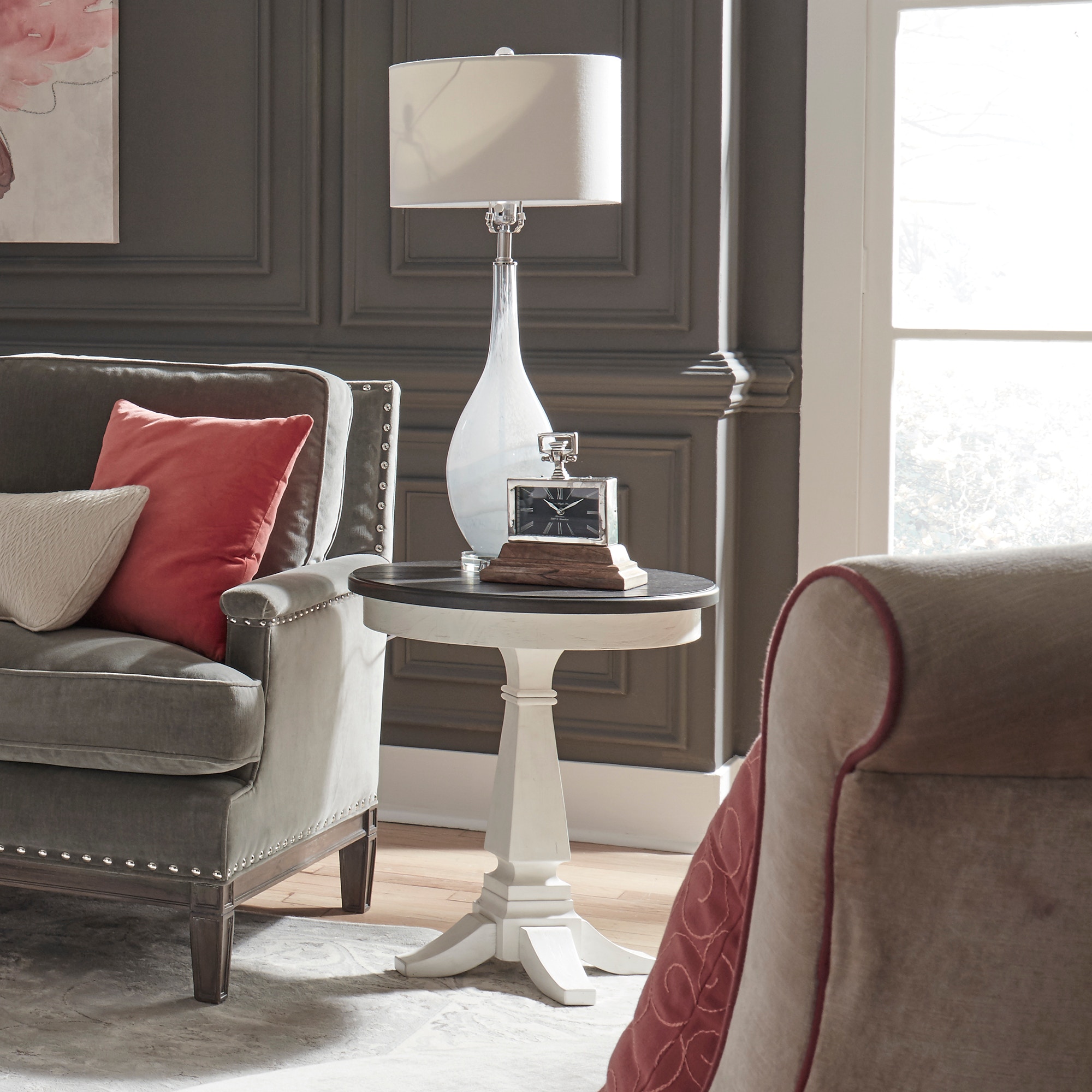 Liberty Furniture Living Room Chair Side Table 417OT1021 Fiore