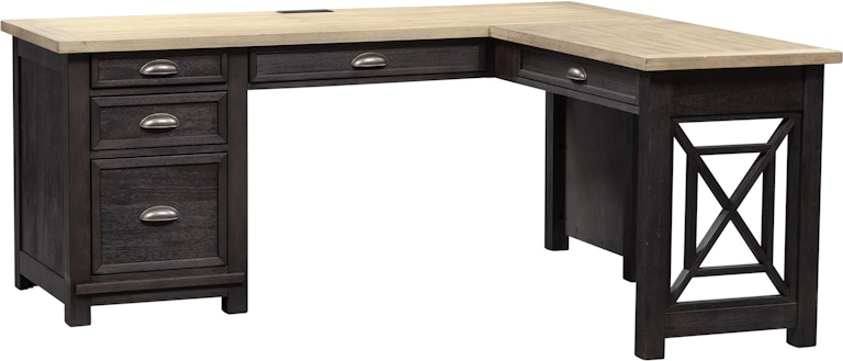 Liberty Furniture Home Office Opt L Shaped Desk Set 422-Ho-Olsd - Room To  Room - Tupelo, Ms