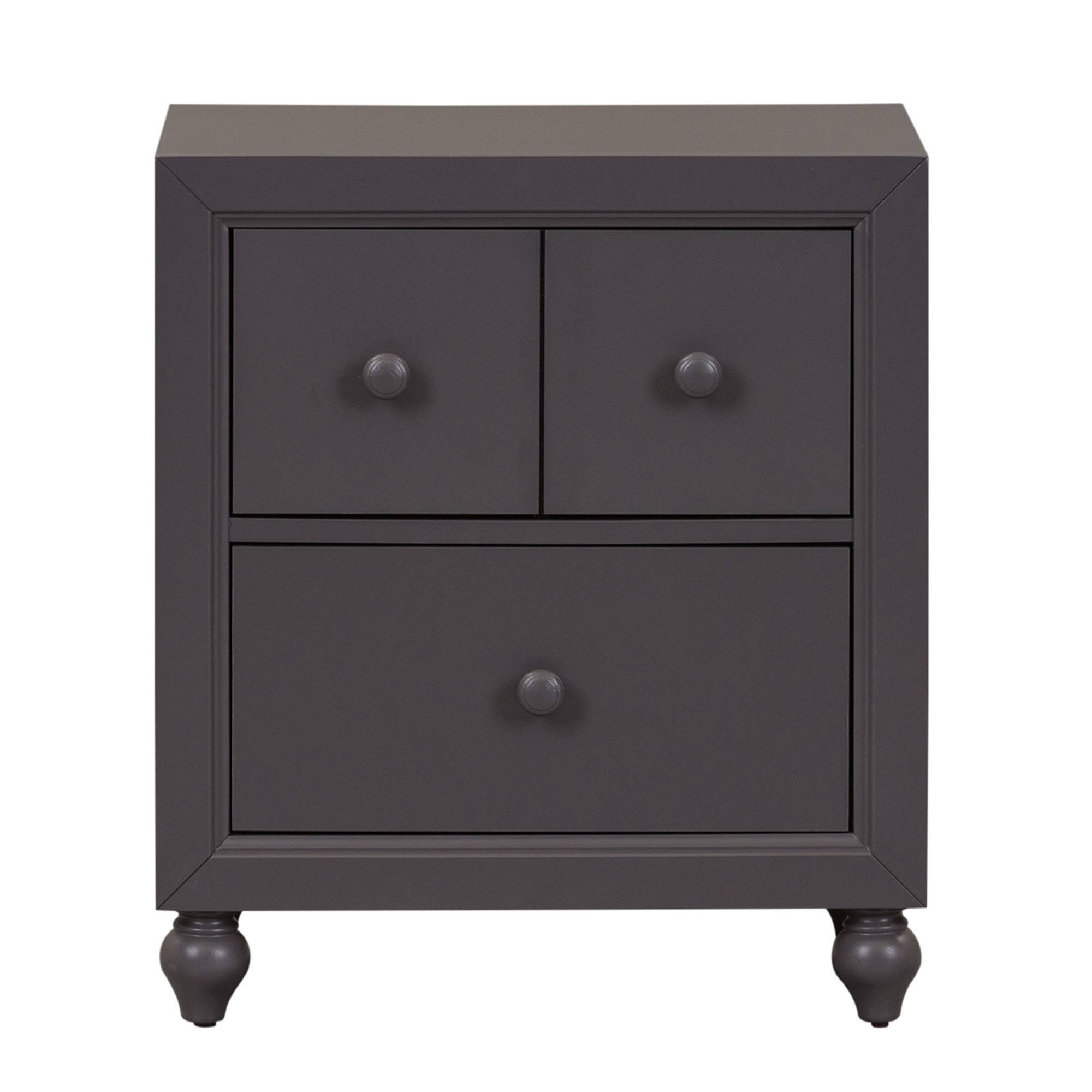 Slate store grey nightstand