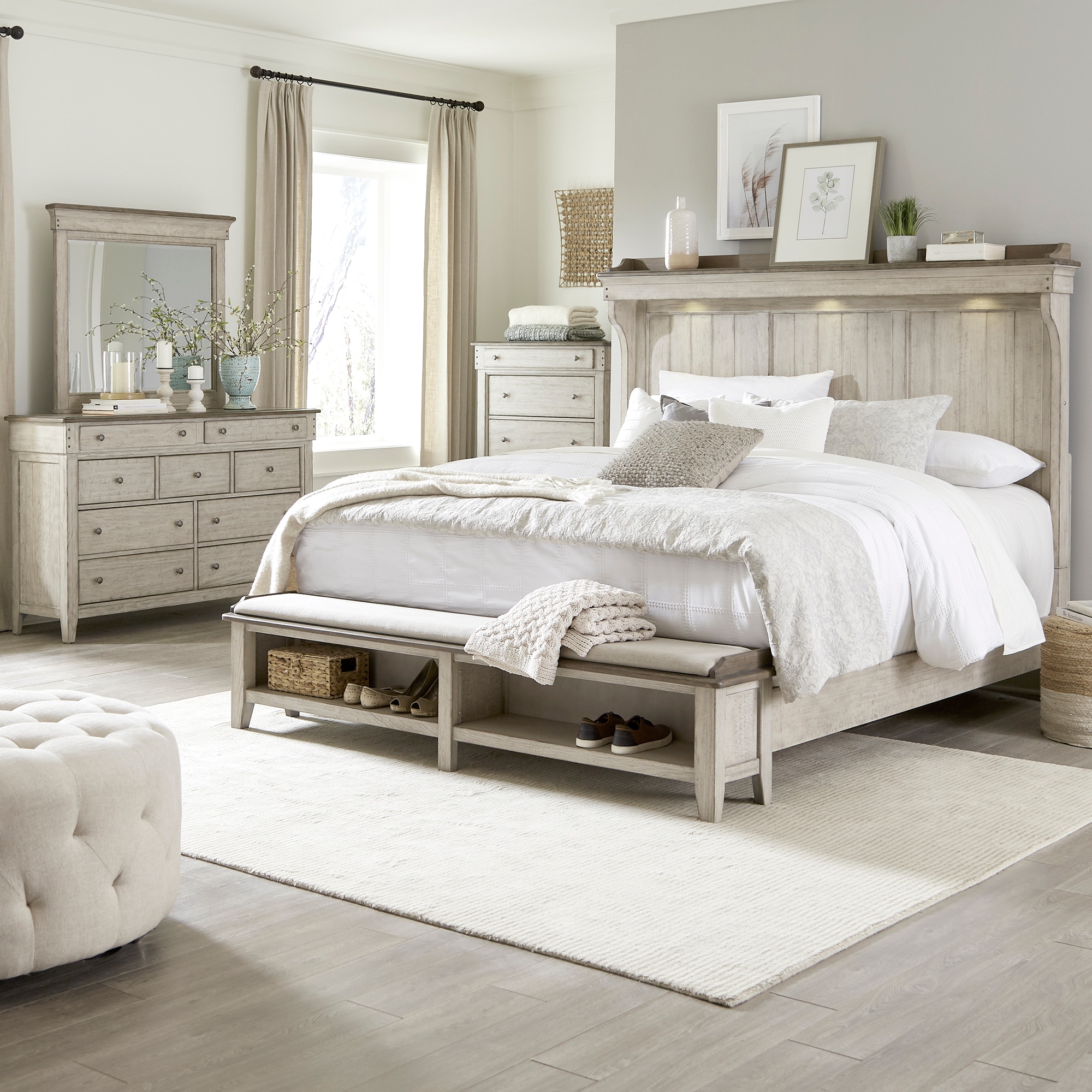 Dresser on sale bed queen