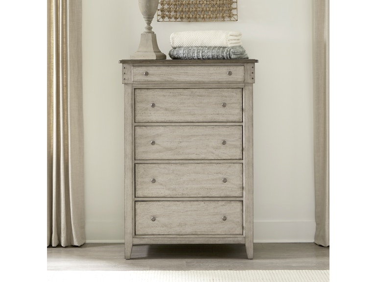 Liberty Furniture Bedroom 5 Drawer Chest 457-BR41 - Lynch Furniture ...