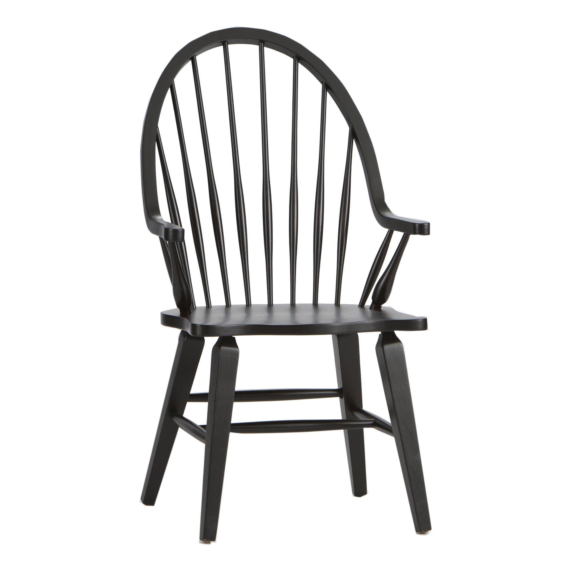 Liberty Furniture Casual Dining Windsor Back Arm Chair - Black 482