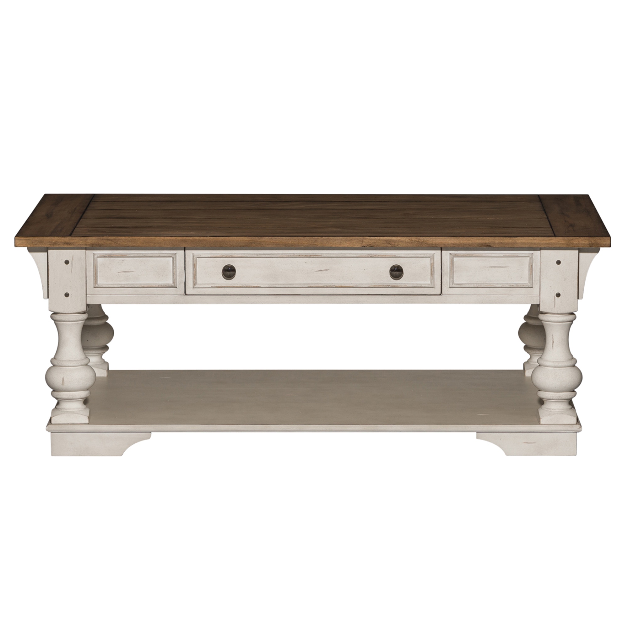 Liberty furniture morgan creek best sale console table with stools