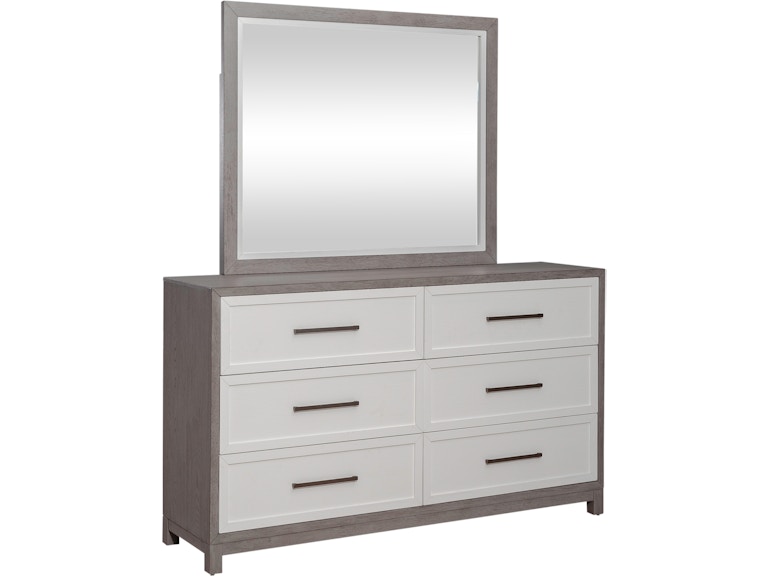 Liberty Furniture Palmetto Heights 6 Drawer Dresser 499-BR31 476598517