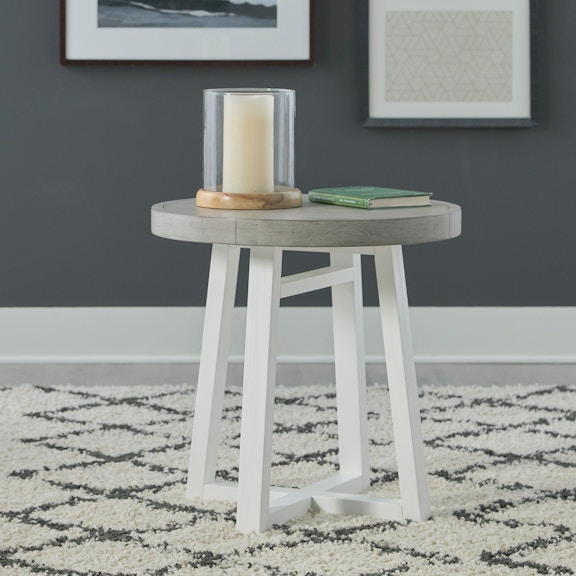 Liberty Furniture Round End Table 499-OT1022 at Woodstock Furniture & Mattress Outlet