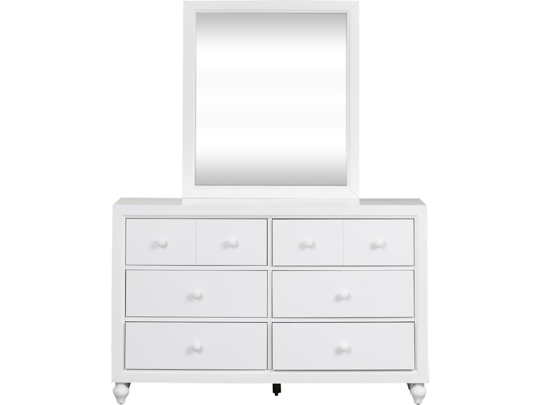 Liberty Furniture Youth Dresser And Mirror 523 Ybr Dm Wholesale