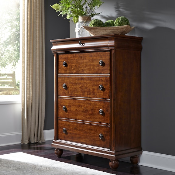 Rustic Traditions 5 Drawer Chest by Liberty 589-BR41